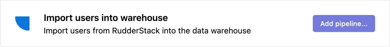 Import users into warehouse