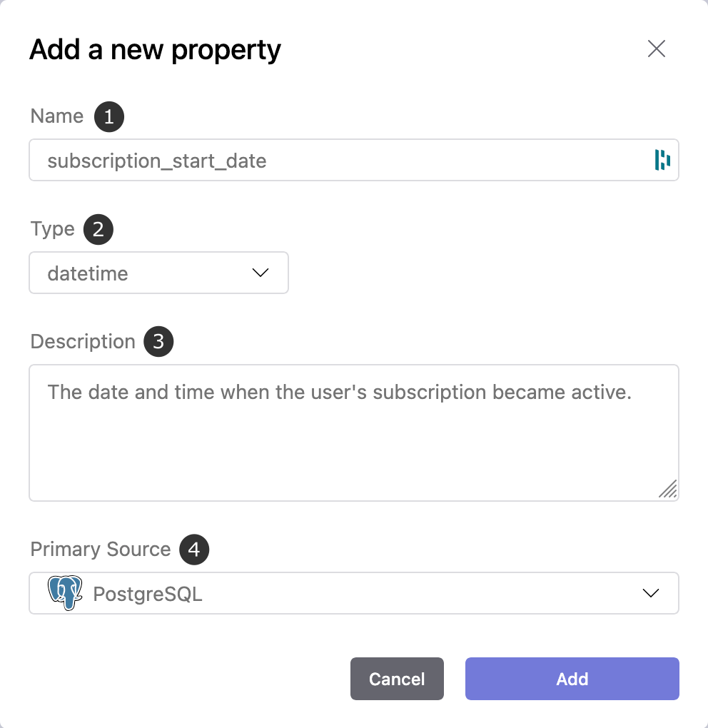 Add property