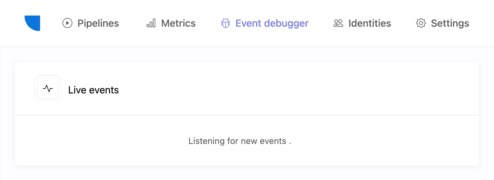Event debugger
