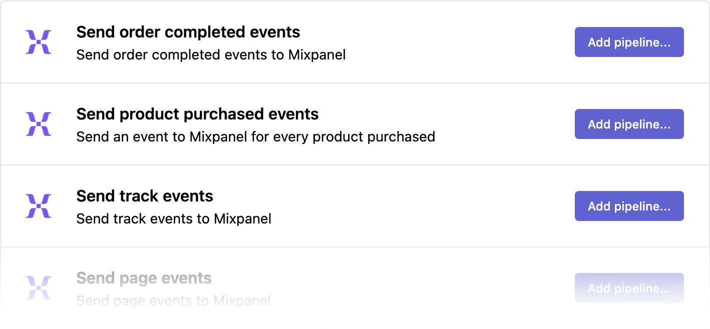 Add pipeline