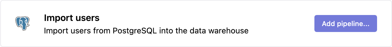 Add pipeline